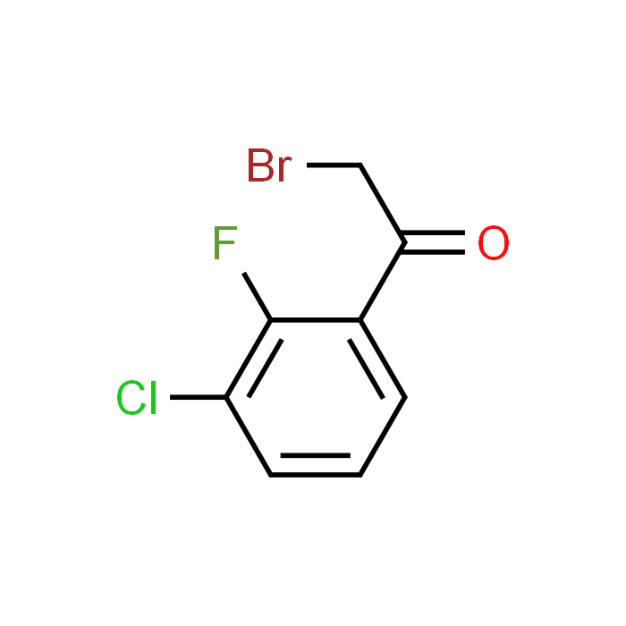 2-Bromo-1-(3-chloro-2-fluorophenyl)ethanone - Achmem