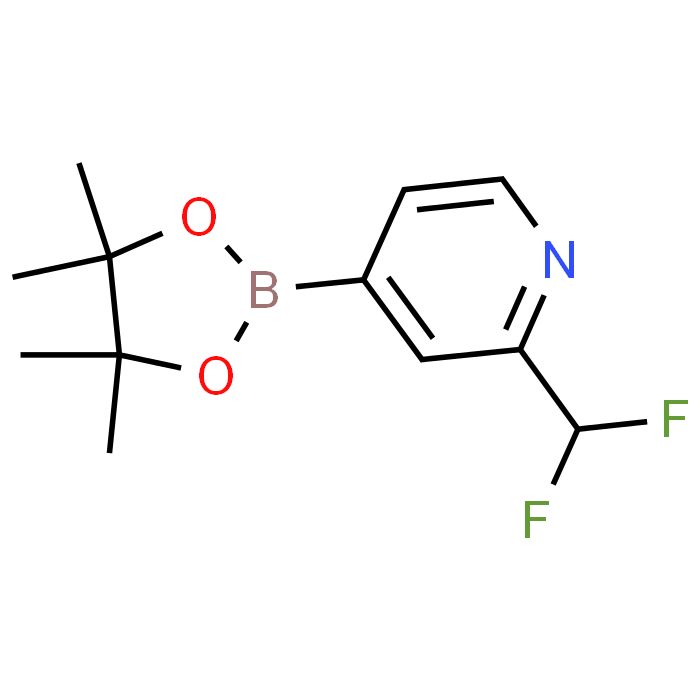 2-(Difluoromethyl)-4-(4,4,5,5-tetramethyl-1,3,2-dioxaborolan-2-yl)pyridine