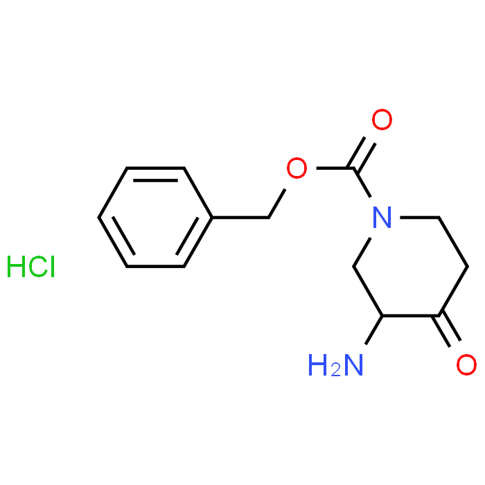 Benzyl 3-amino-4-oxopiperidine-1-carboxylate hydrochloride