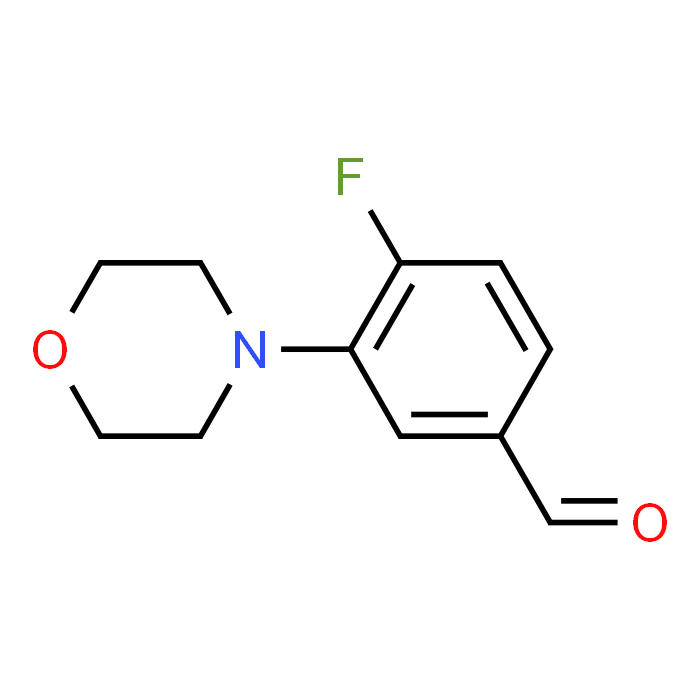 4-Fluoro-3-morpholinobenzaldehyde