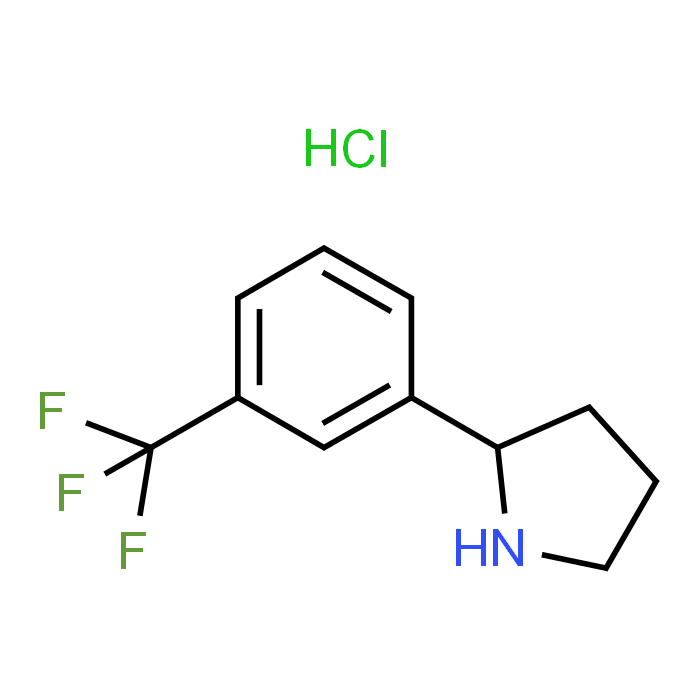 2-(3-(Trifluoromethyl)phenyl)pyrrolidine hydrochloride