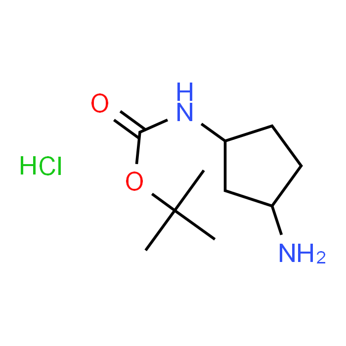 tert-Butyl (3-aminocyclopentyl)carbamate hydrochloride