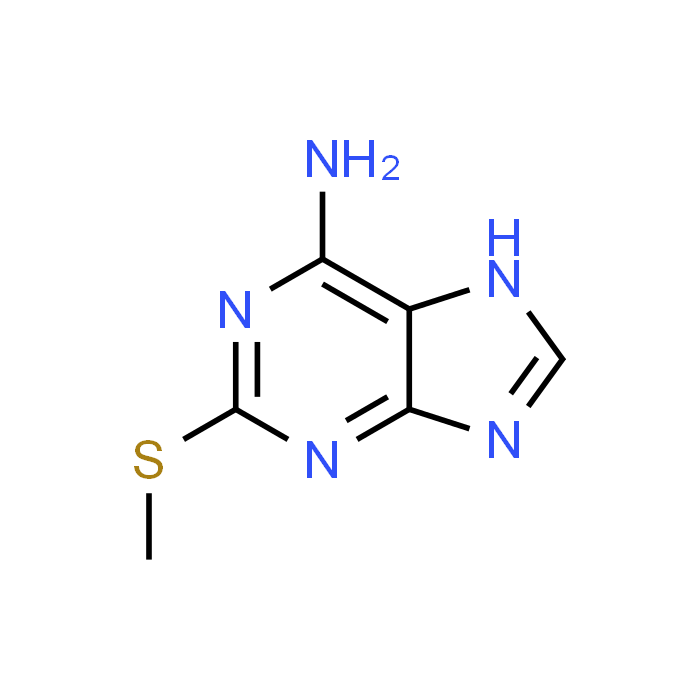 2-(Methylthio)-9H-purin-6-amine