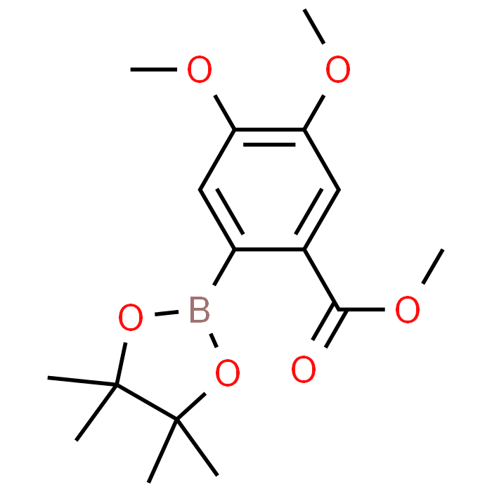 Methyl 4,5-dimethoxy-2-(4,4,5,5-tetramethyl-1,3,2-dioxaborolan-2-yl)benzoate - Achmem