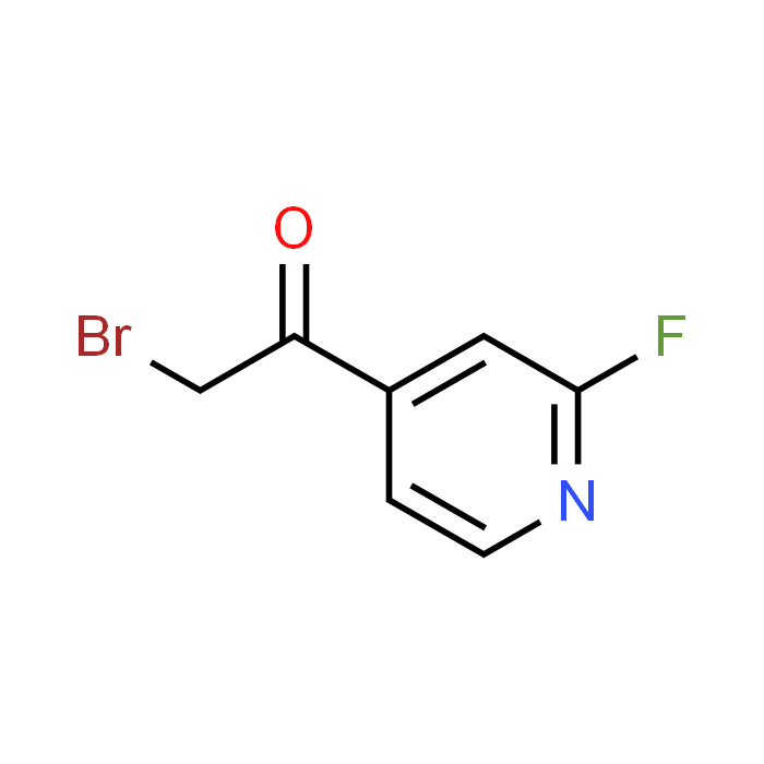 2-Bromo-1-(2-fluoropyridin-4-yl)ethanone