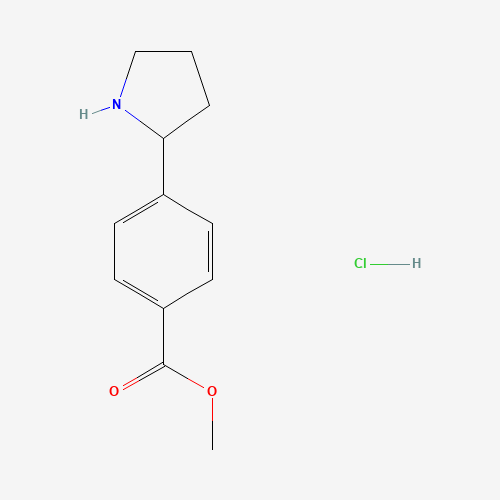 Methyl 4-(pyrrolidin-2-yl)benzoate hydrochloride