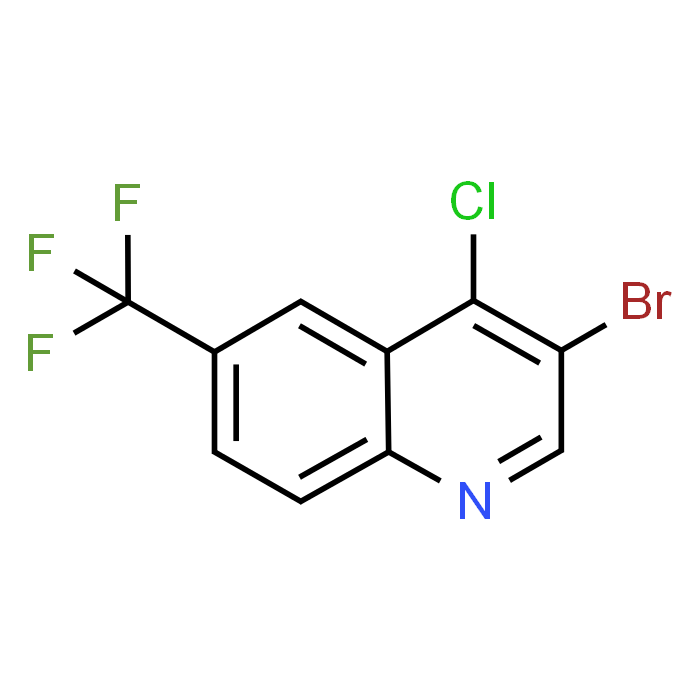 3-Bromo-4-chloro-6-(trifluoromethyl)quinoline