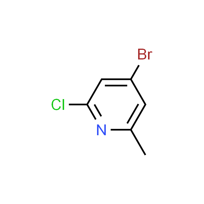 4-Bromo-2-chloro-6-methylpyridine