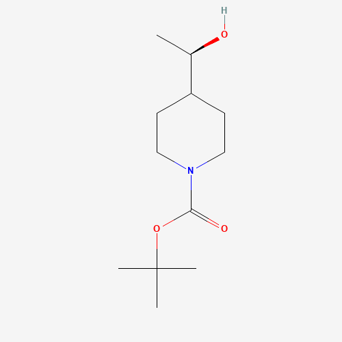 tert-Butyl (R)-4-(1-hydroxyethyl)piperidine-1-carboxylate
