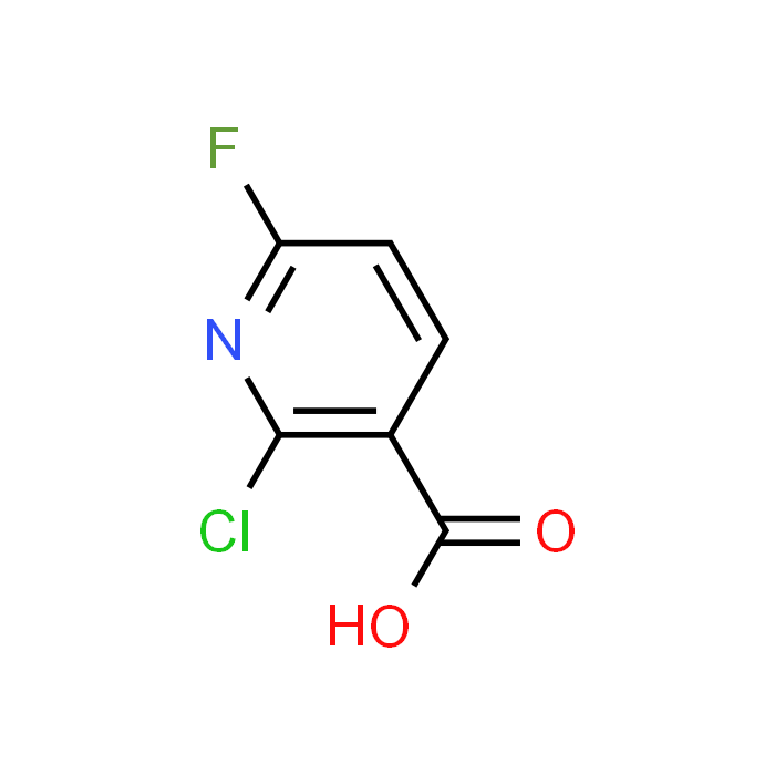 2-Chloro-6-fluoronicotinic acid