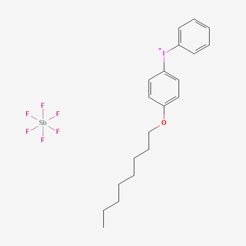 (4-(Octyloxy)phenyl)(phenyl)iodonium hexafluorostibate(V)