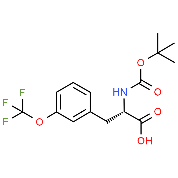 (S)-2-((tert-Butoxycarbonyl)amino)-3-(3-(trifluoromethoxy)phenyl)propanoic acid