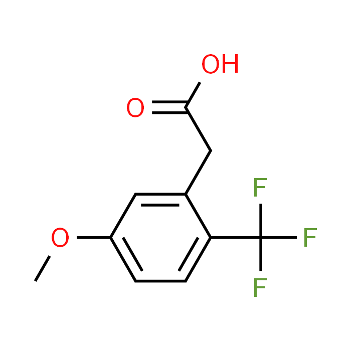 2-(5-Methoxy-2-(trifluoromethyl)phenyl)acetic acid