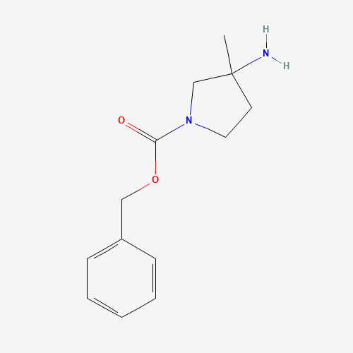 Benzyl 3-amino-3-methylpyrrolidine-1-carboxylate