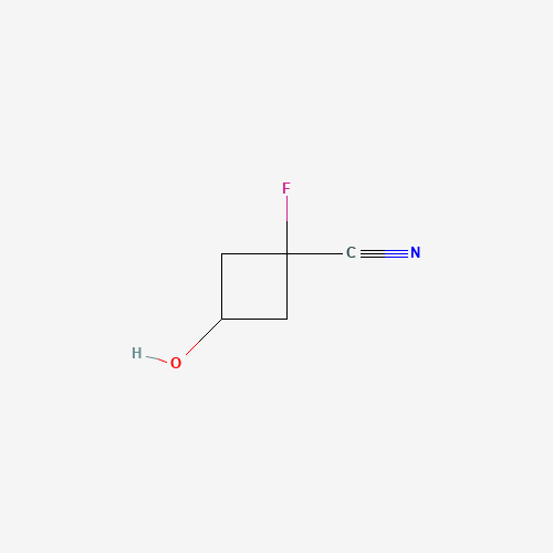 1-Fluoro-3-hydroxycyclobutanecarbonitrile