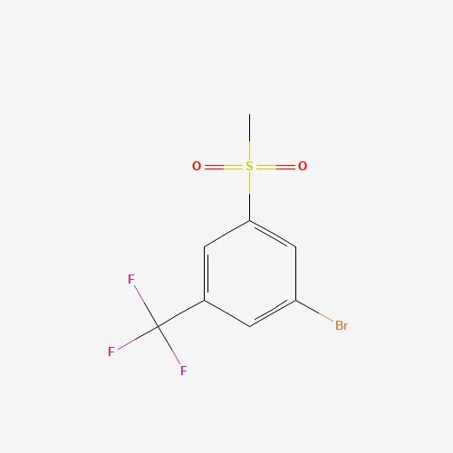 1-Bromo-3-(methylsulfonyl)-5-(trifluoromethyl)benzene