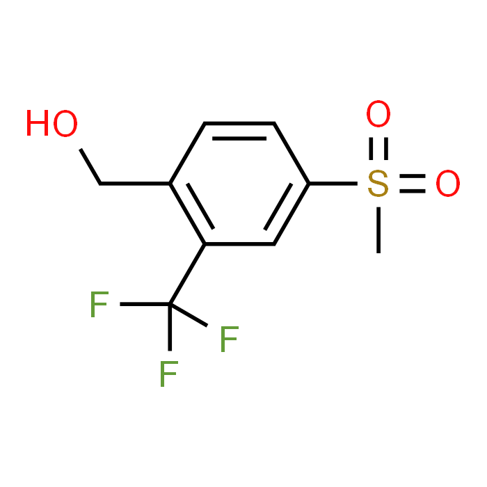 (4-(Methylsulfonyl)-2-(trifluoromethyl)phenyl)methanol