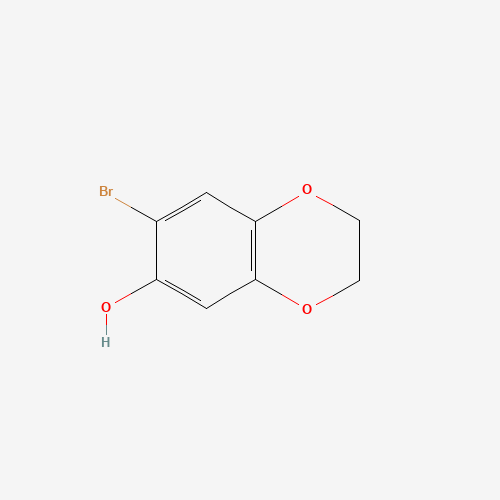7-Bromo-2,3-dihydro-1,4-benzodioxin-6-ol