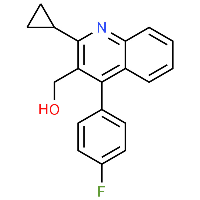 (2-Cyclopropyl-4-(4-fluorophenyl)quinolin-3-yl)methanol