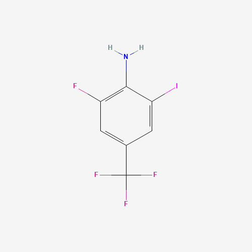 2-Fluoro-6-iodo-4-(trifluoromethyl)aniline