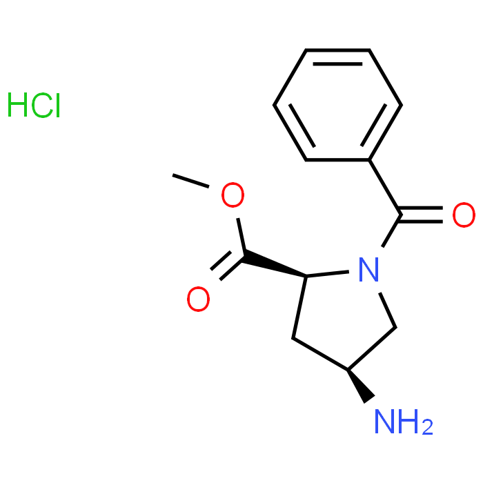(2S,4S)-Methyl 4-amino-1-benzoylpyrrolidine-2-carboxylate hydrochloride