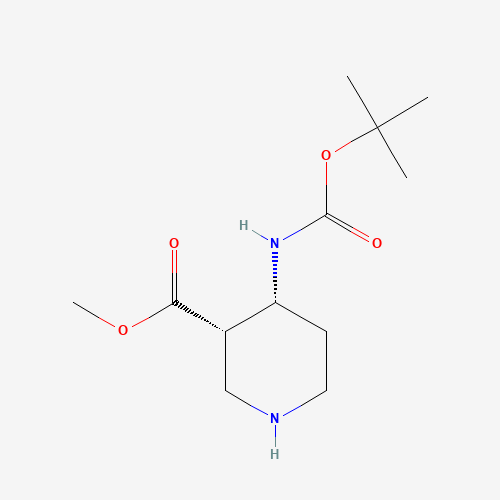 cis-Methyl 4-((tert-butoxycarbonyl)amino)piperidine-3-carboxylate