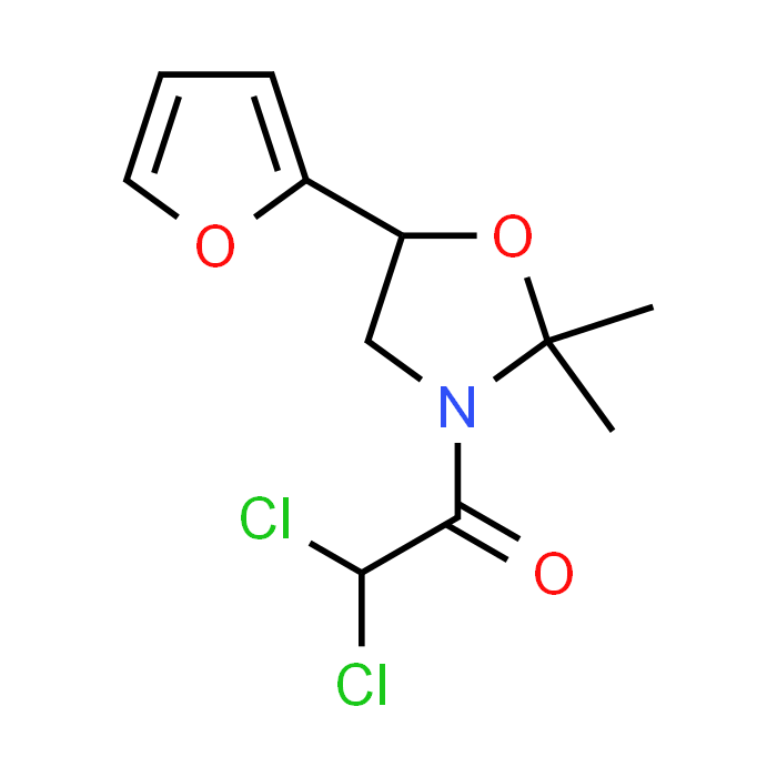 2,2-Dichloro-1-(5-(furan-2-yl)-2,2-dimethyloxazolidin-3-yl)ethan-1-one