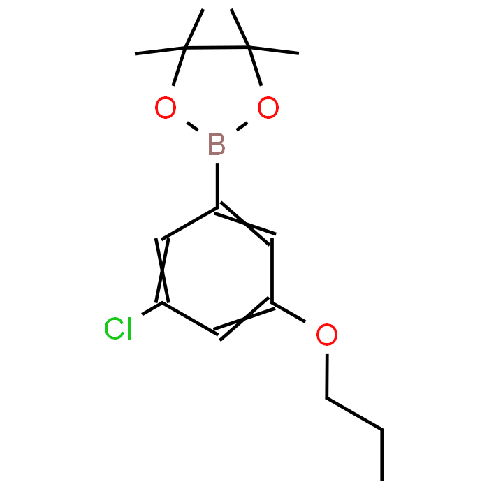 2-(3-Chloro-5-propoxyphenyl)-4,4,5,5-tetramethyl-1,3,2-dioxaborolane