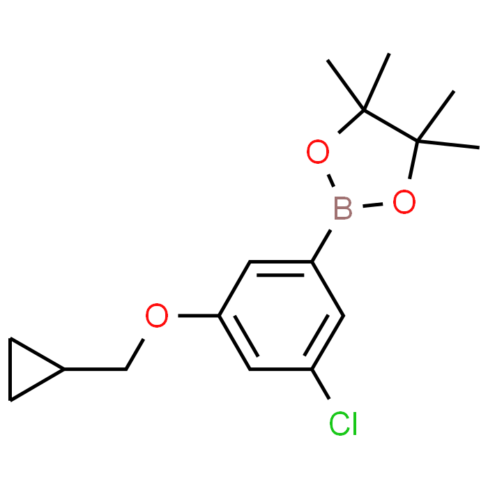 2-(3-Chloro-5-(cyclopropylmethoxy)phenyl)-4,4,5,5-tetramethyl-1,3,2-dioxaborolane