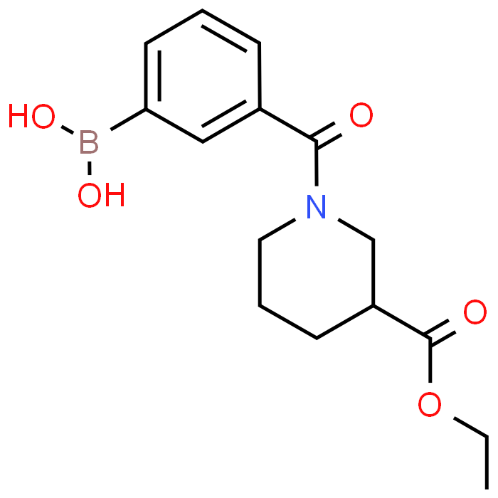 (3-(3-(Ethoxycarbonyl)piperidine-1-carbonyl)phenyl)boronic acid