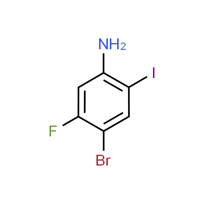 4-Bromo-5-fluoro-2-iodoaniline