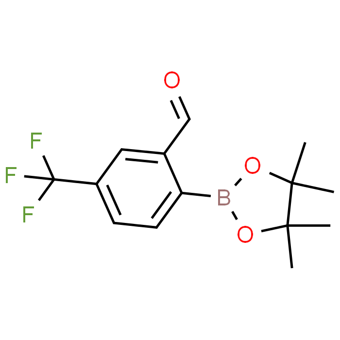 2-(4,4,5,5-Tetramethyl-1,3,2-dioxaborolan-2-yl)-5-(trifluoromethyl)benzaldehyde
