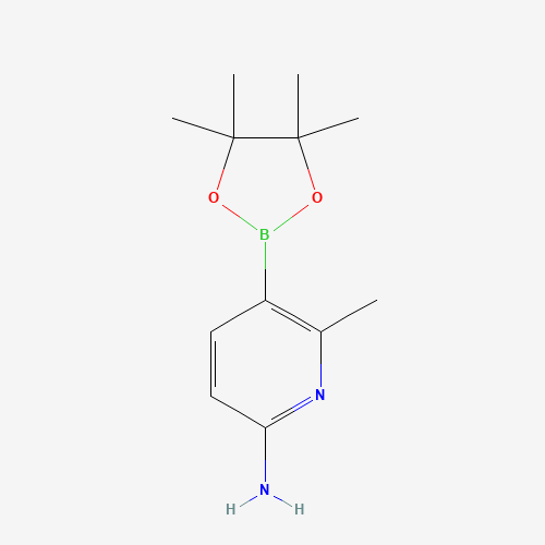 6-Methyl-5-(4,4,5,5-tetramethyl-1,3,2-dioxaborolan-2-yl)pyridin-2-amine