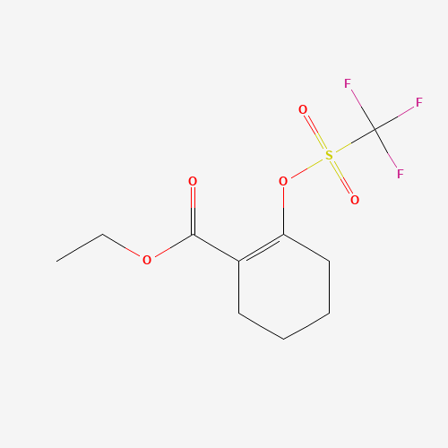 Ethyl 2-(((trifluoromethyl)sulfonyl)oxy)cyclohex-1-enecarboxylate