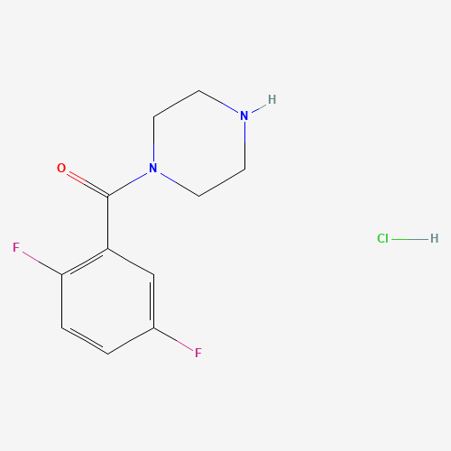 (2,5-Difluorophenyl)(piperazin-1-yl)methanone hydrochloride