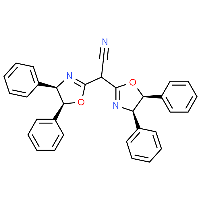 2,2-Bis((4R,5S)-4,5-diphenyl-4,5-dihydrooxazol-2-yl)acetonitrile