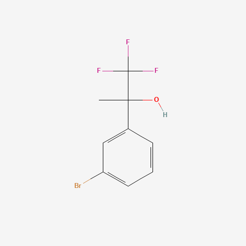 2-(3-Bromophenyl)-1,1,1-trifluoropropan-2-ol