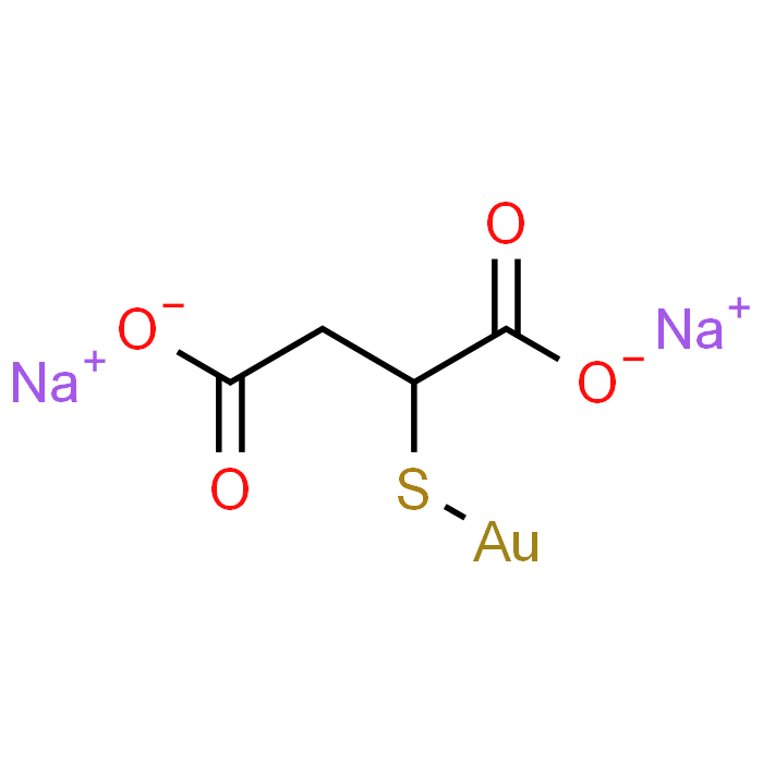 Gold sodium thiomalate