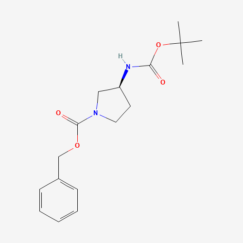 Benzyl (S)-3-((tert-butoxycarbonyl)amino)pyrrolidine-1-carboxylate