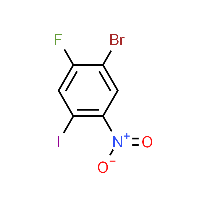 1-Bromo-2-fluoro-4-iodo-5-nitrobenzene