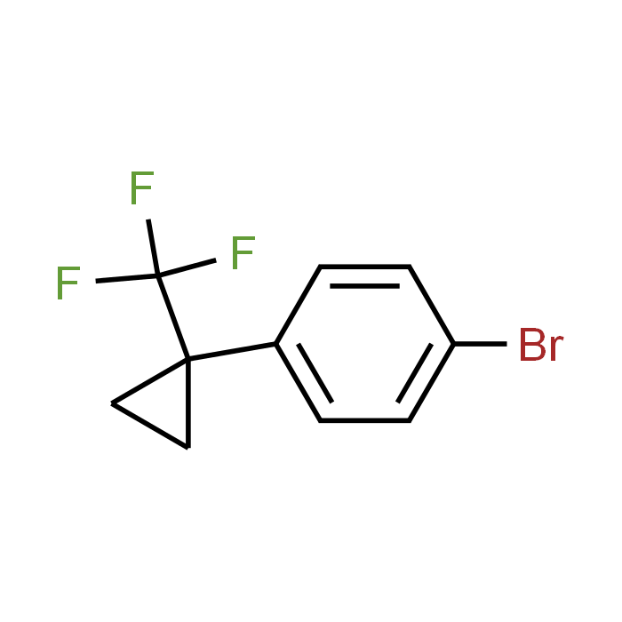 1-Bromo-4-(1-(trifluoromethyl)cyclopropyl)benzene
