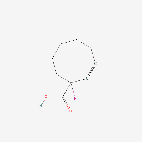 1-Fluorocyclooct-2-yne-1-carboxylic acid