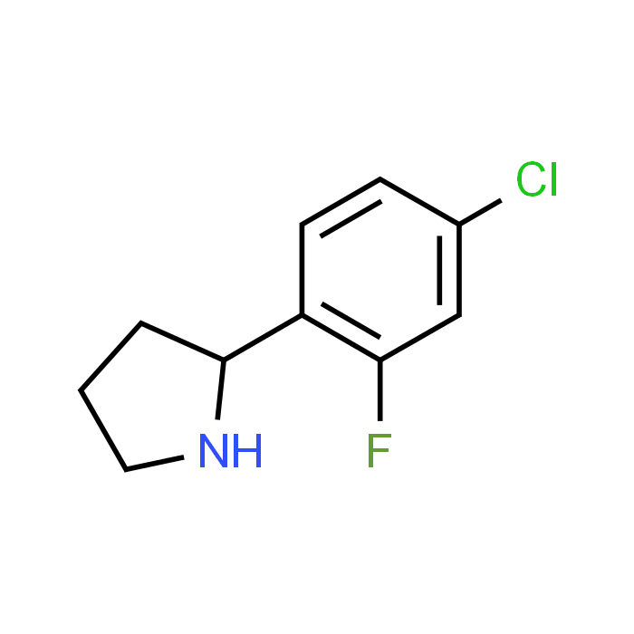 (S)-2-(4-Chloro-2-fluorophenyl)pyrrolidine