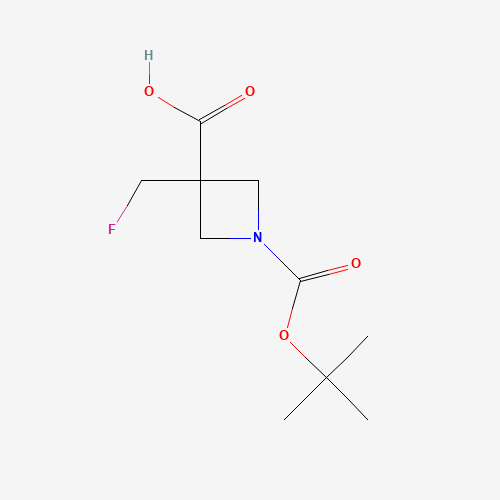 1-(tert-Butoxycarbonyl)-3-(fluoromethyl)azetidine-3-carboxylic acid