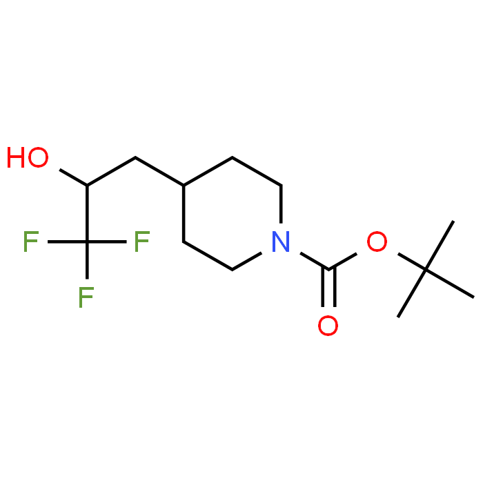tert-Butyl 4-(3,3,3-trifluoro-2-hydroxypropyl)piperidine-1-carboxylate