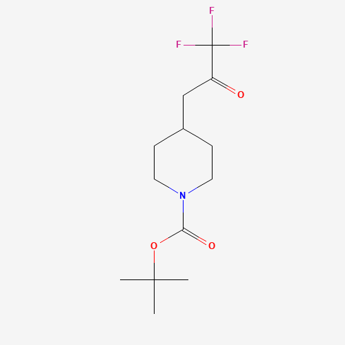 tert-Butyl 4-(3,3,3-trifluoro-2-oxopropyl)piperidine-1-carboxylate