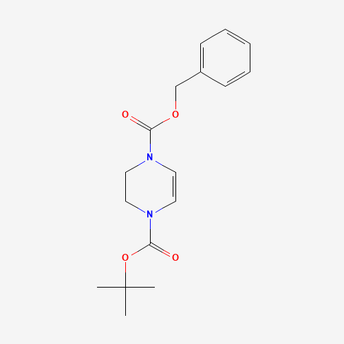 1-Benzyl 4-tert-butyl 2,3-dihydropyrazine-1,4-dicarboxylate