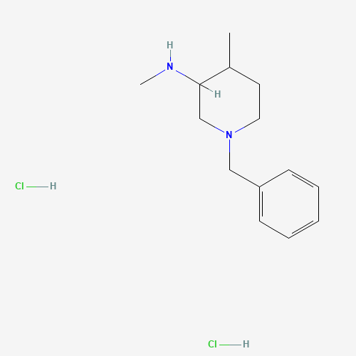 1-Benzyl-4-methyl-3-(methylamino)piperidine dihydrochloride