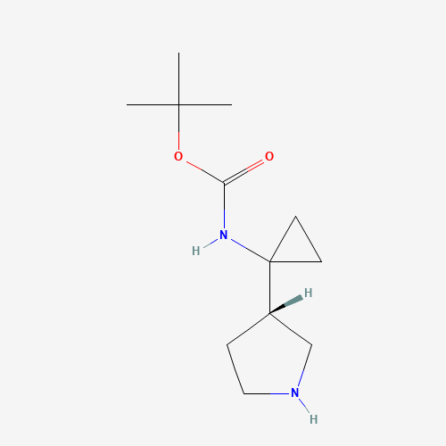 (S)-tert-Butyl (1-(pyrrolidin-3-yl)cyclopropyl)carbamate