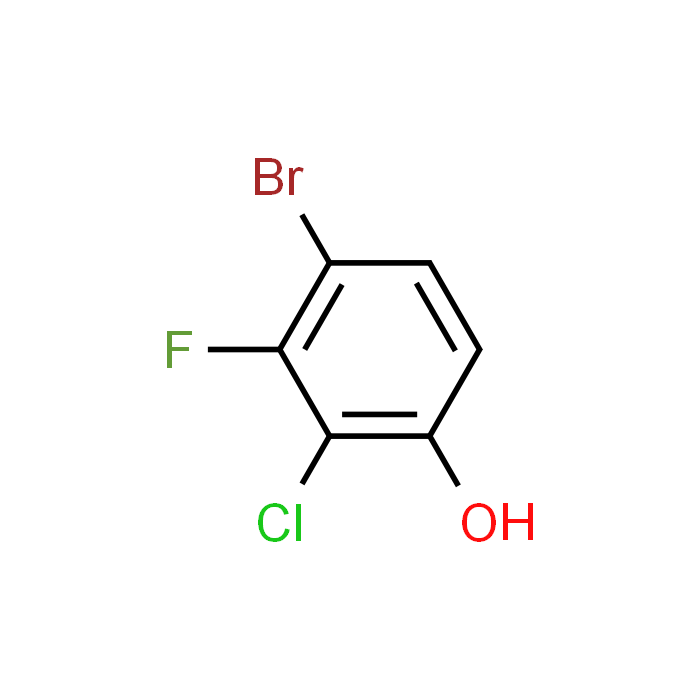 4-Bromo-2-chloro-3-fluorophenol